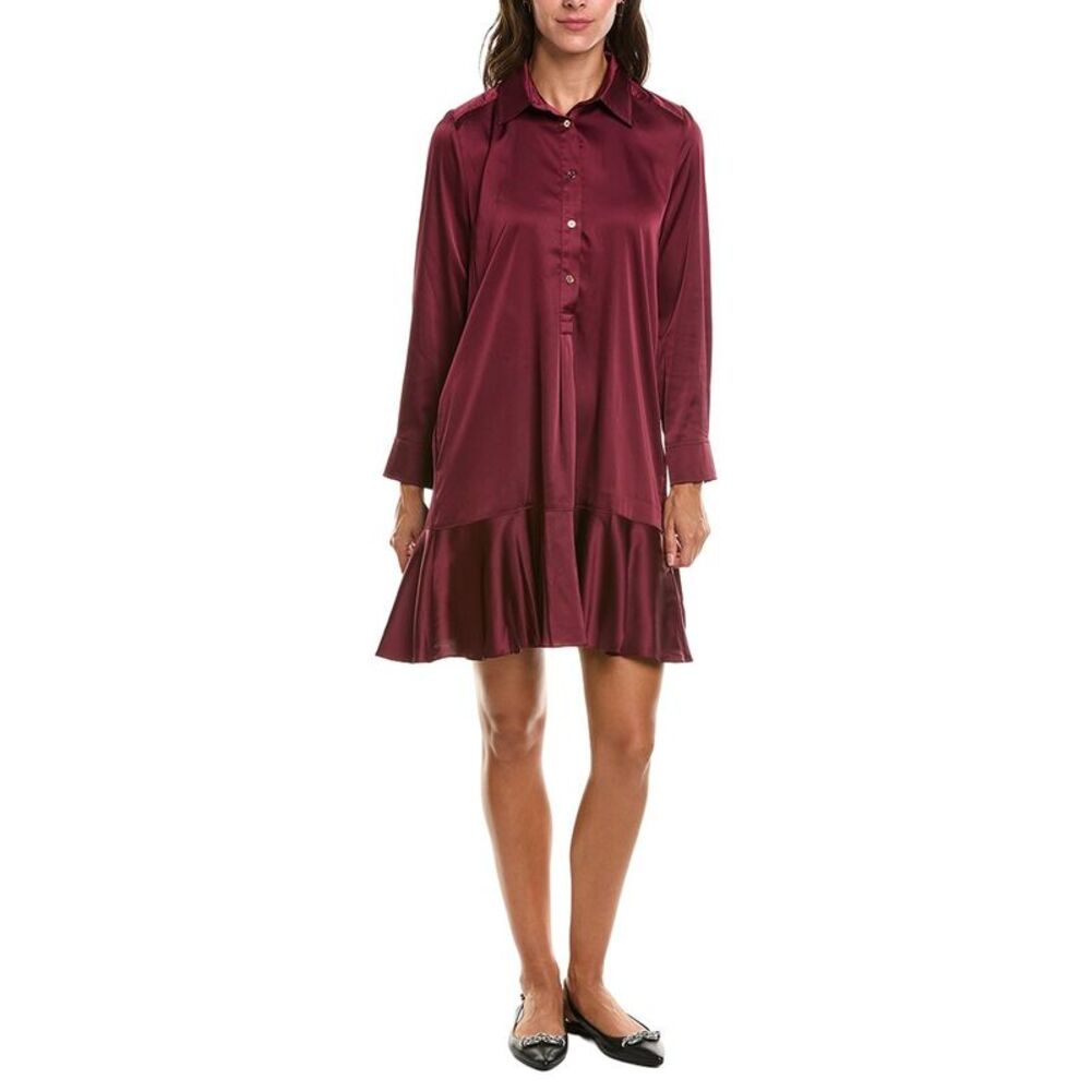 Duffield Lane Womens Iris Dress, Red
